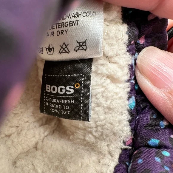 Boggs B-Moc Winter Snow Boots Little Girls Size 6 - Picture 7 of 8